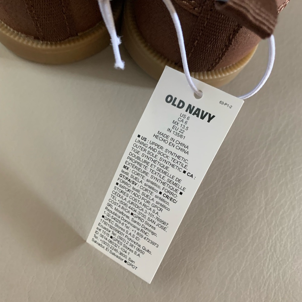 Old Navy Brown Kids' Deck Shoes - Picture 9 of 10